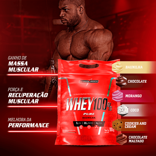 Whey Protein Concentrado Pouch 900g