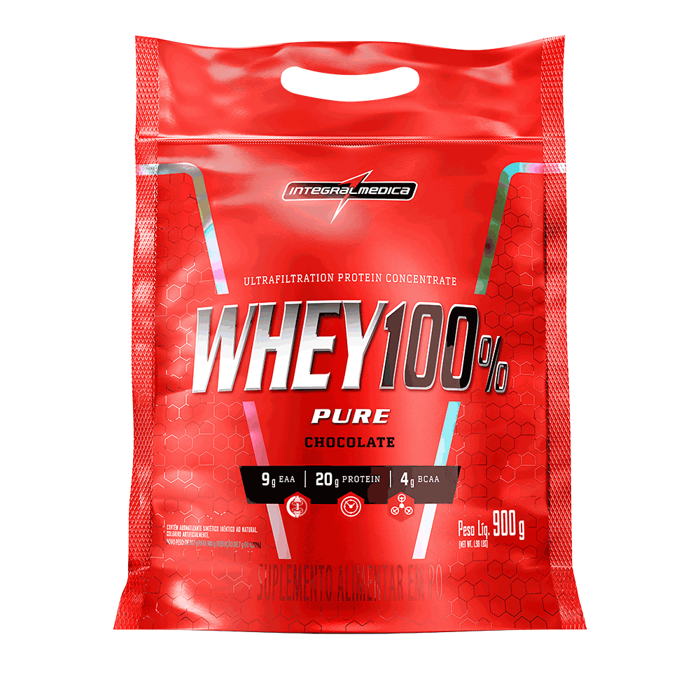 Whey Protein Concentrado Pouch 900g